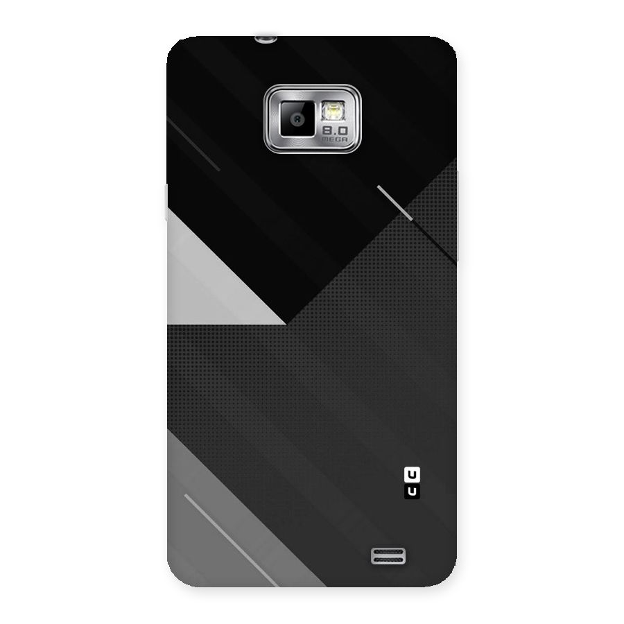 Slant Grey Back Case for Galaxy S2