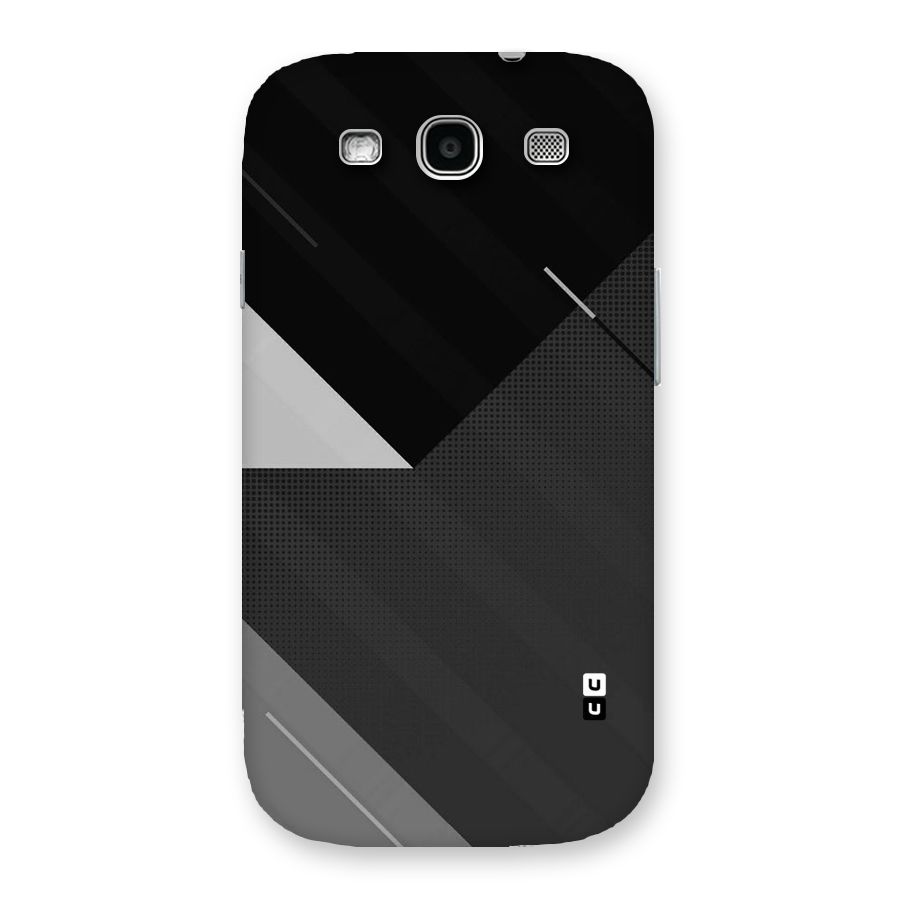 Slant Grey Back Case for Galaxy S3