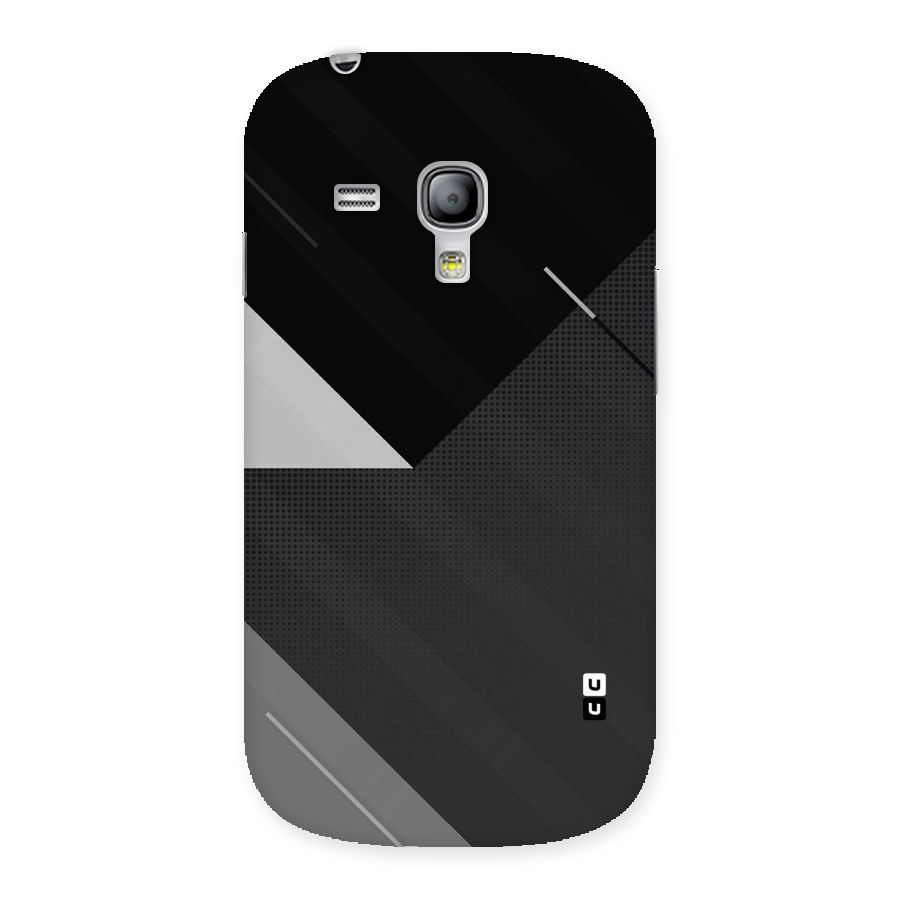 Slant Grey Back Case for Galaxy S3 Mini