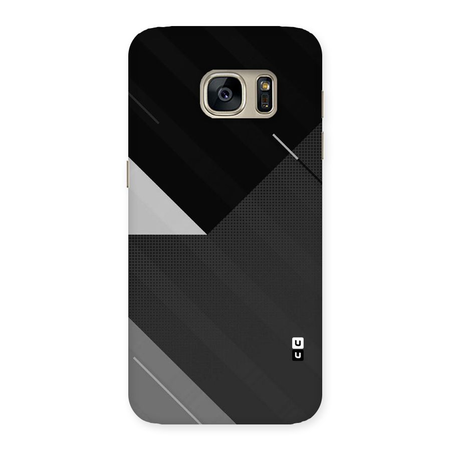 Slant Grey Back Case for Galaxy S7
