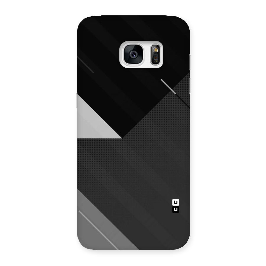 Slant Grey Back Case for Galaxy S7 Edge
