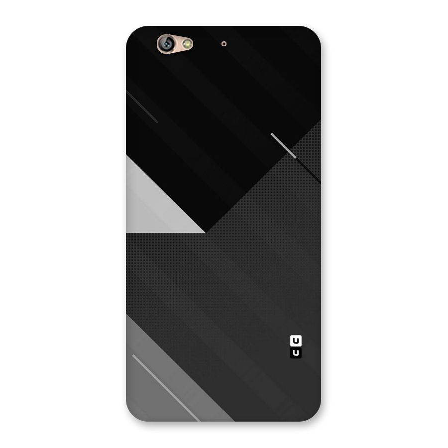 Slant Grey Back Case for Gionee S6
