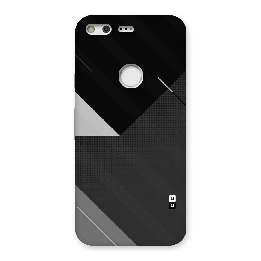 Slant Grey Back Case for Google Pixel