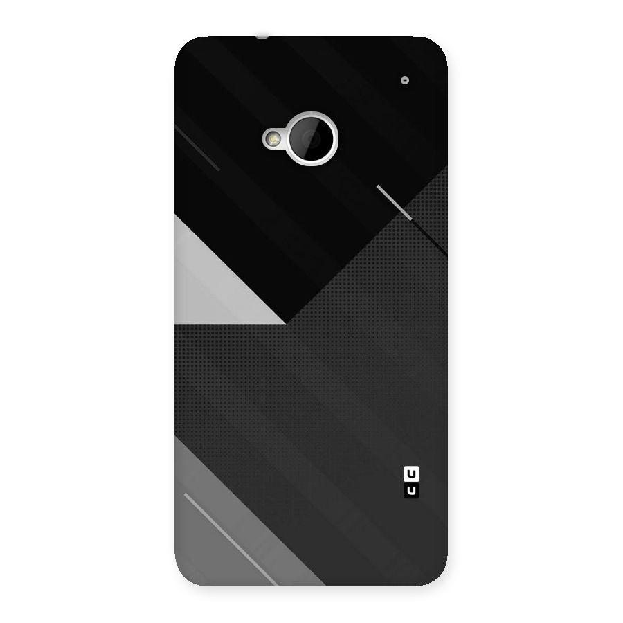 Slant Grey Back Case for HTC One M7