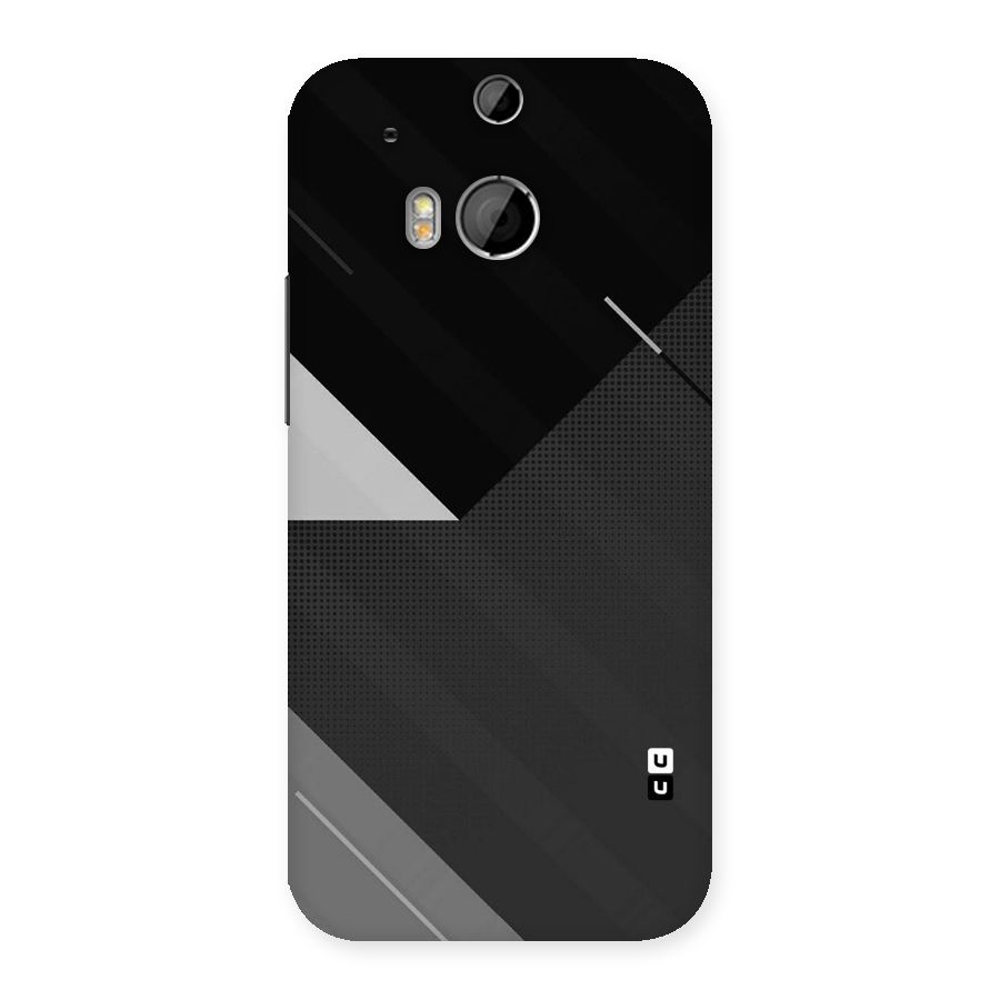 Slant Grey Back Case for HTC One M8