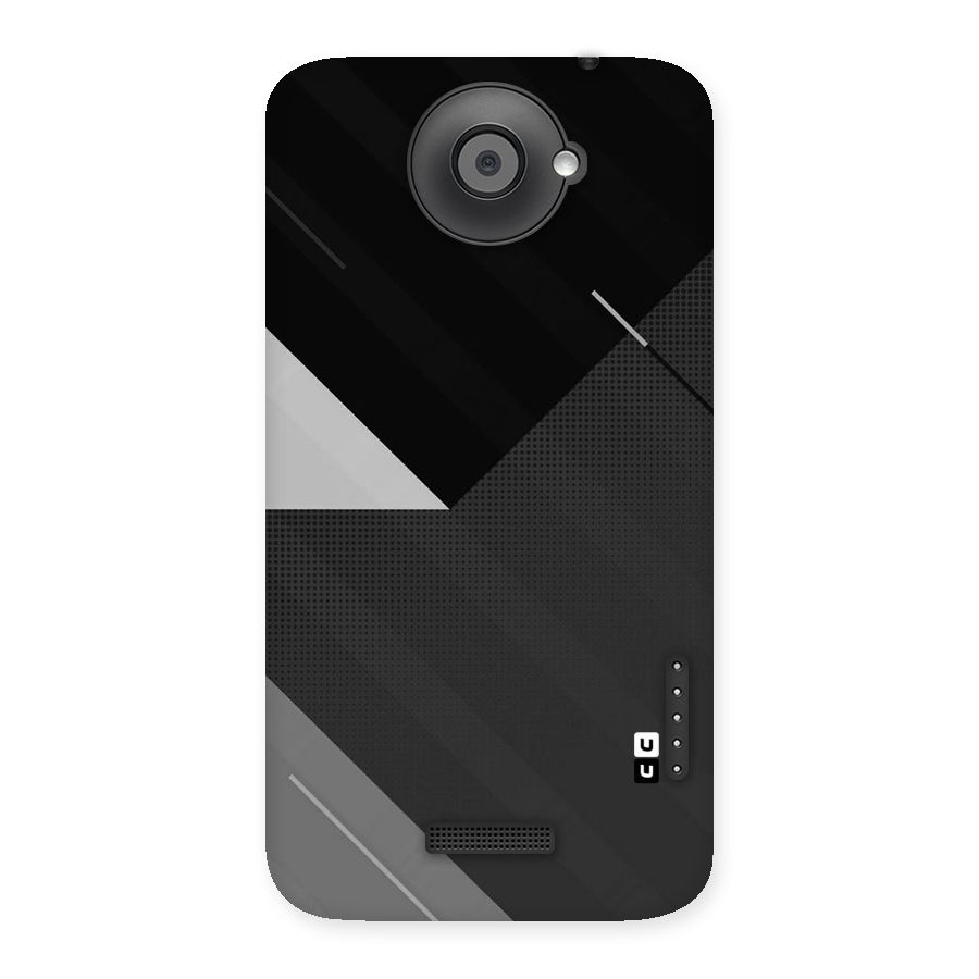 Slant Grey Back Case for HTC One X