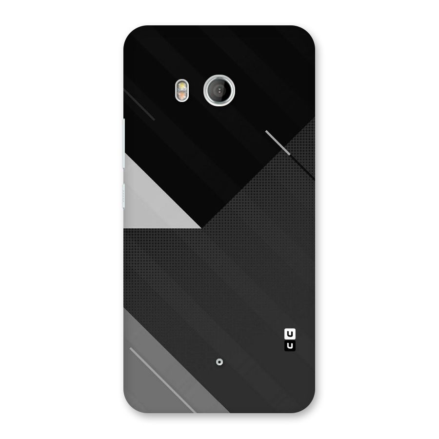Slant Grey Back Case for HTC U11