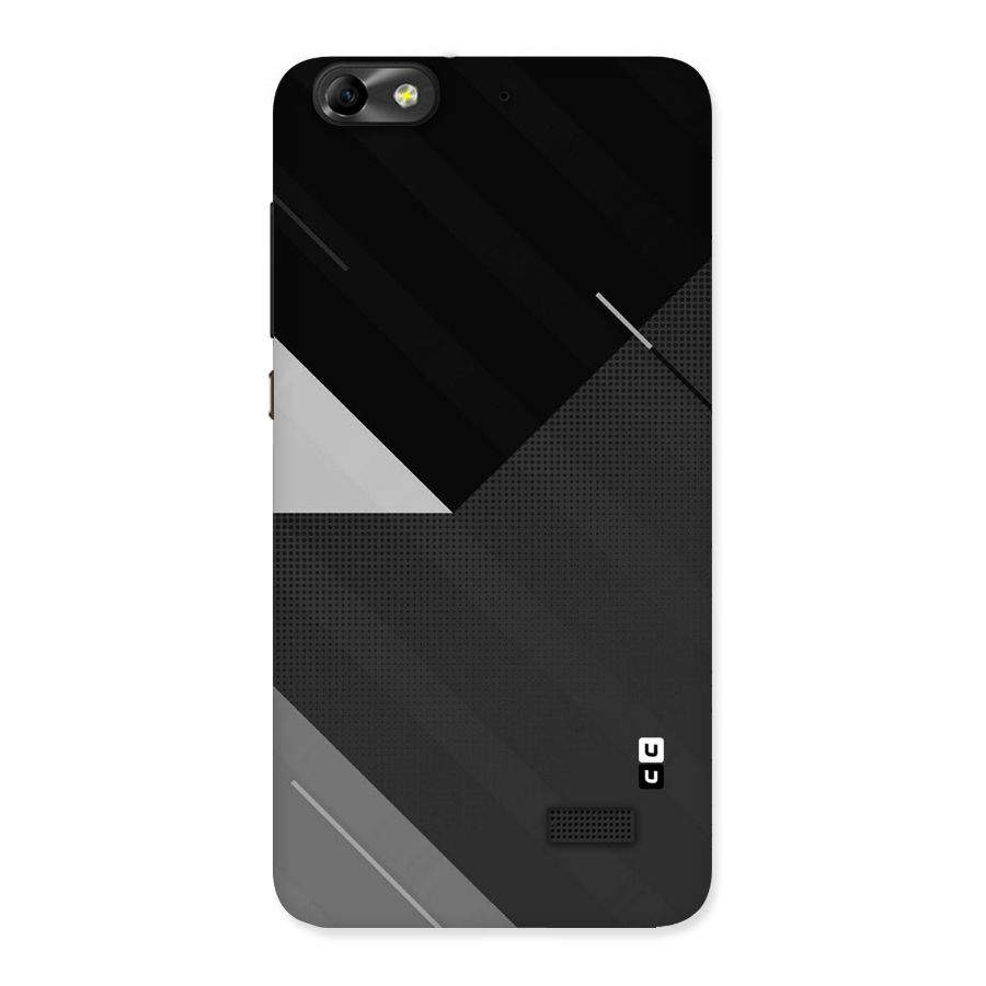 Slant Grey Back Case for Honor 4C