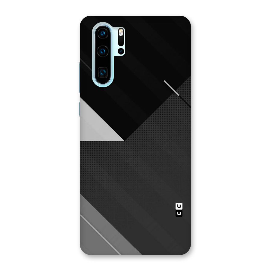 Slant Grey Back Case for Huawei P30 Pro