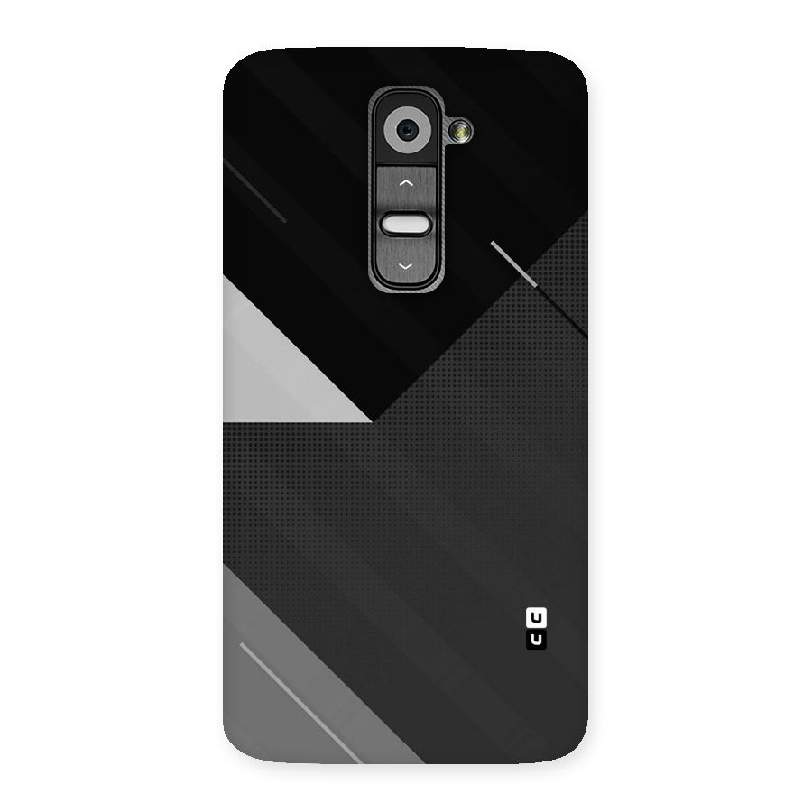Slant Grey Back Case for LG G2