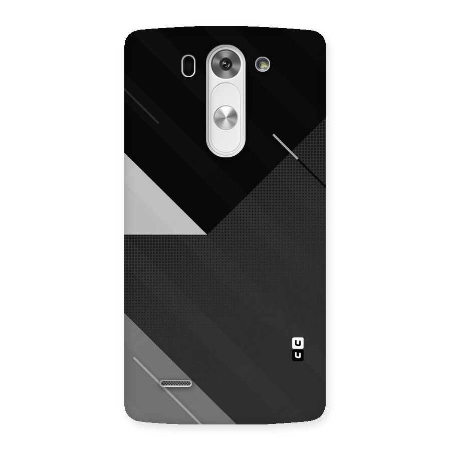 Slant Grey Back Case for LG G3 Mini