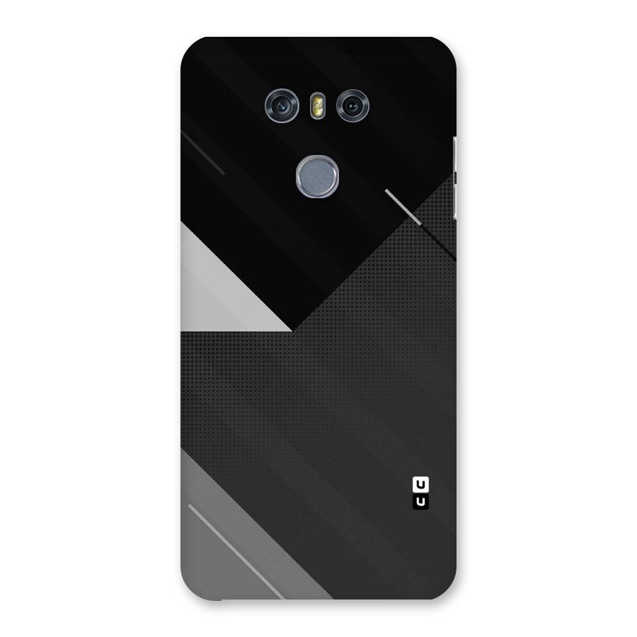 Slant Grey Back Case for LG G6