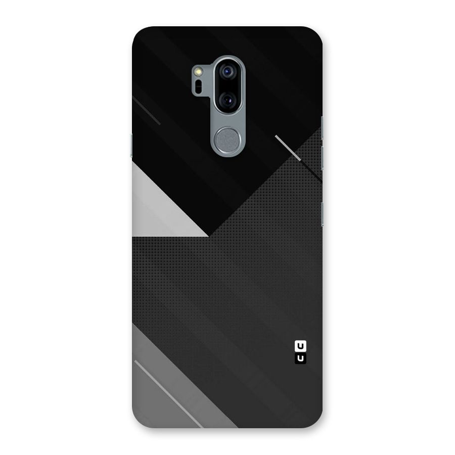 Slant Grey Back Case for LG G7