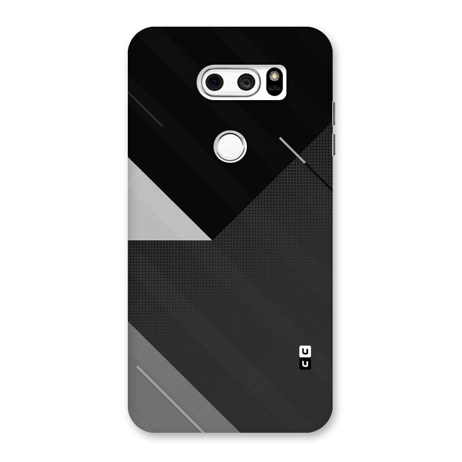 Slant Grey Back Case for LG V30