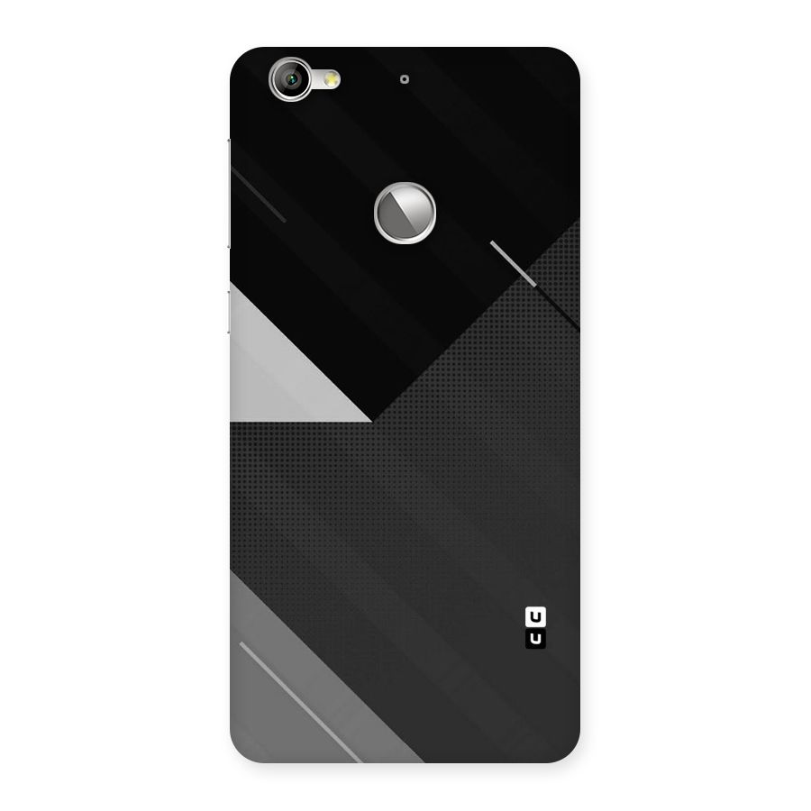Slant Grey Back Case for LeTV Le 1s