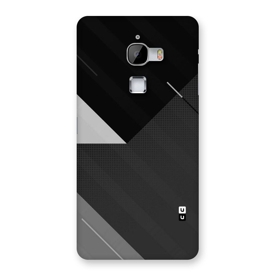 Slant Grey Back Case for LeTv Le Max