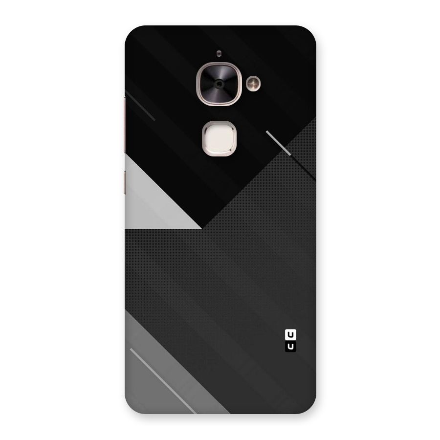 Slant Grey Back Case for Le 2