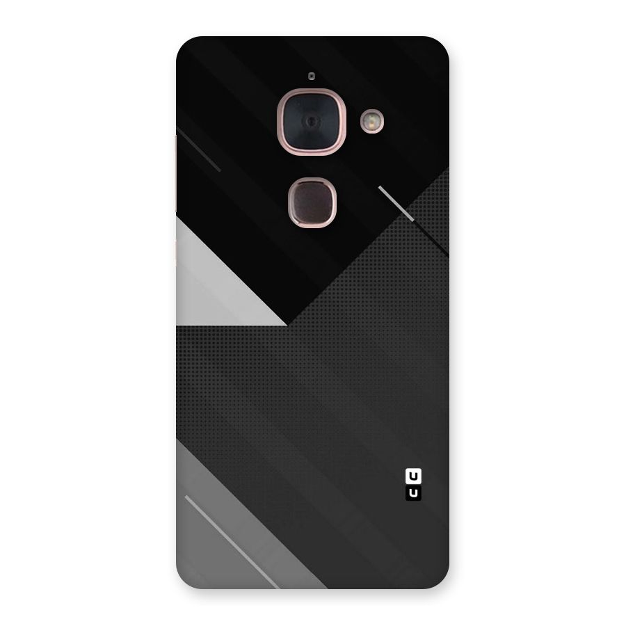 Slant Grey Back Case for Le Max 2