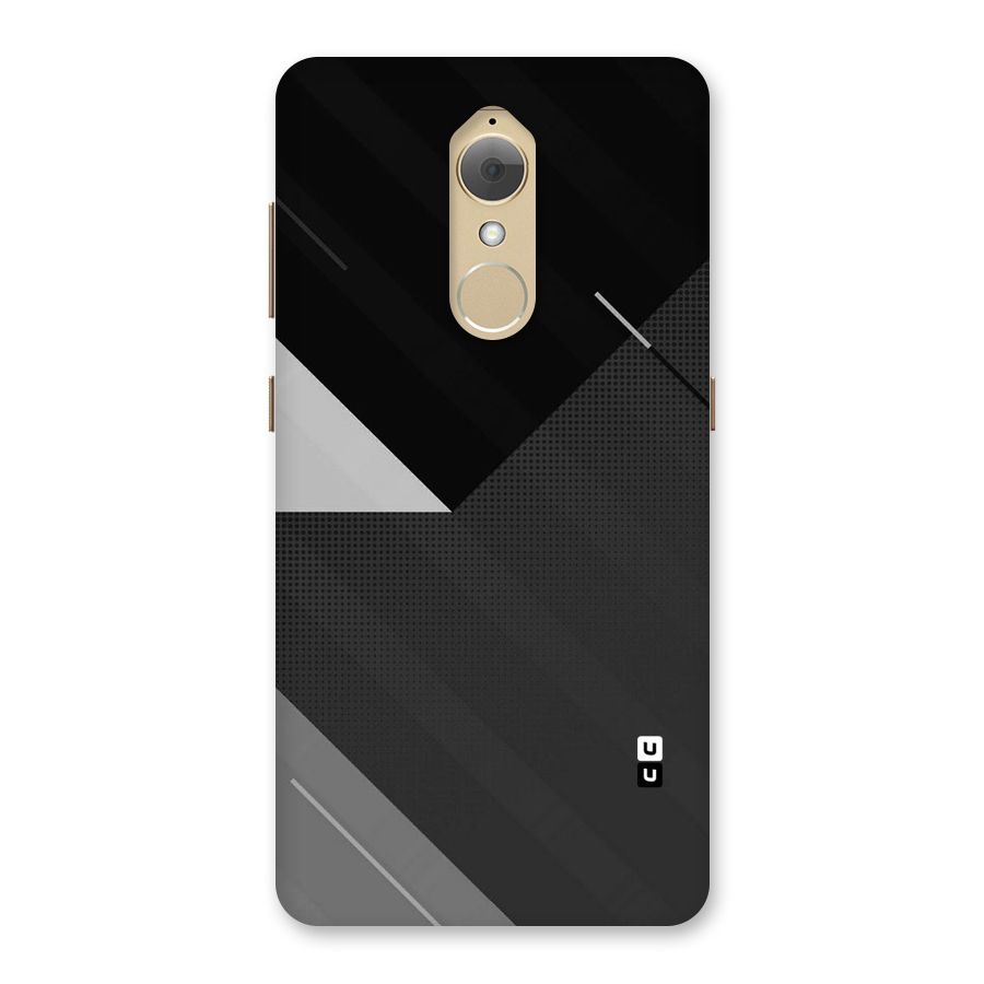 Slant Grey Back Case for Lenovo K8