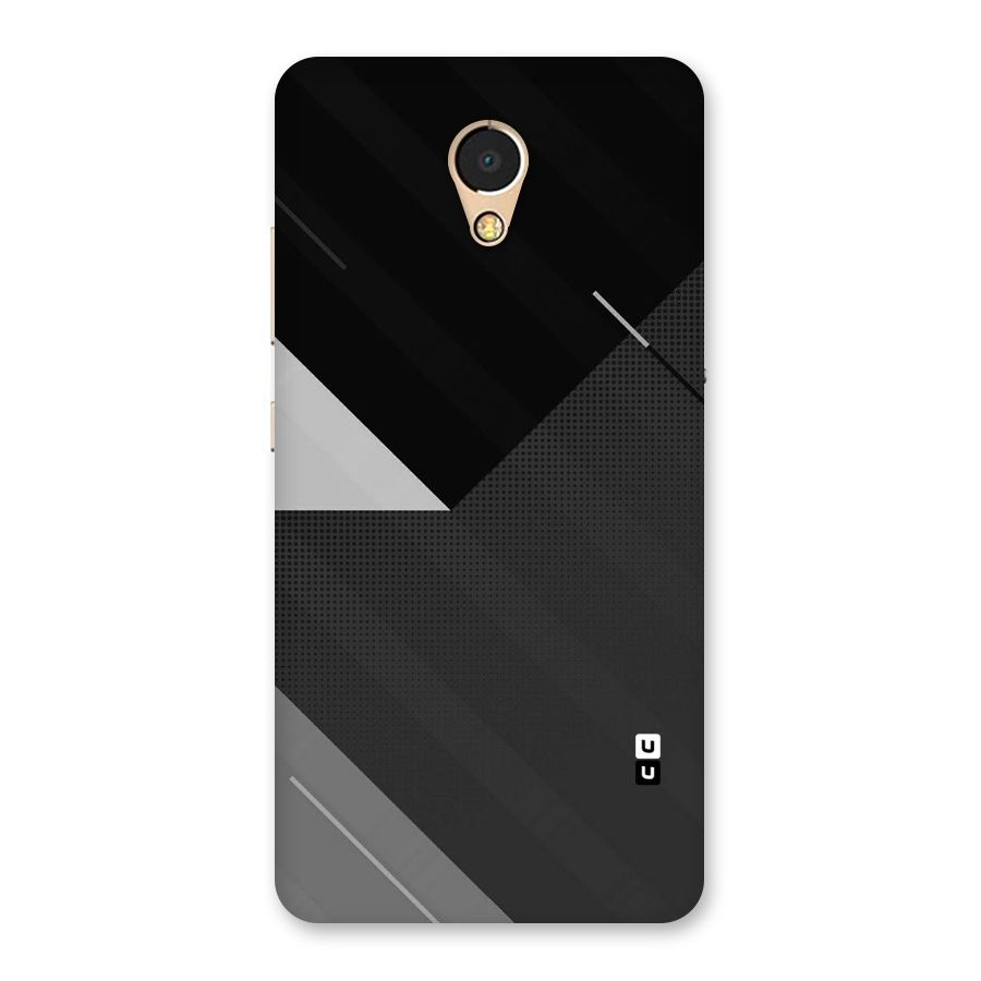 Slant Grey Back Case for Lenovo P2
