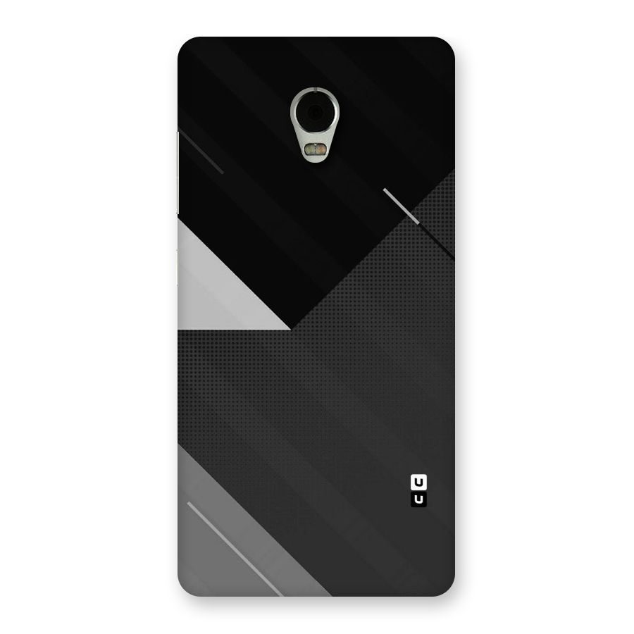 Slant Grey Back Case for Lenovo Vibe P1