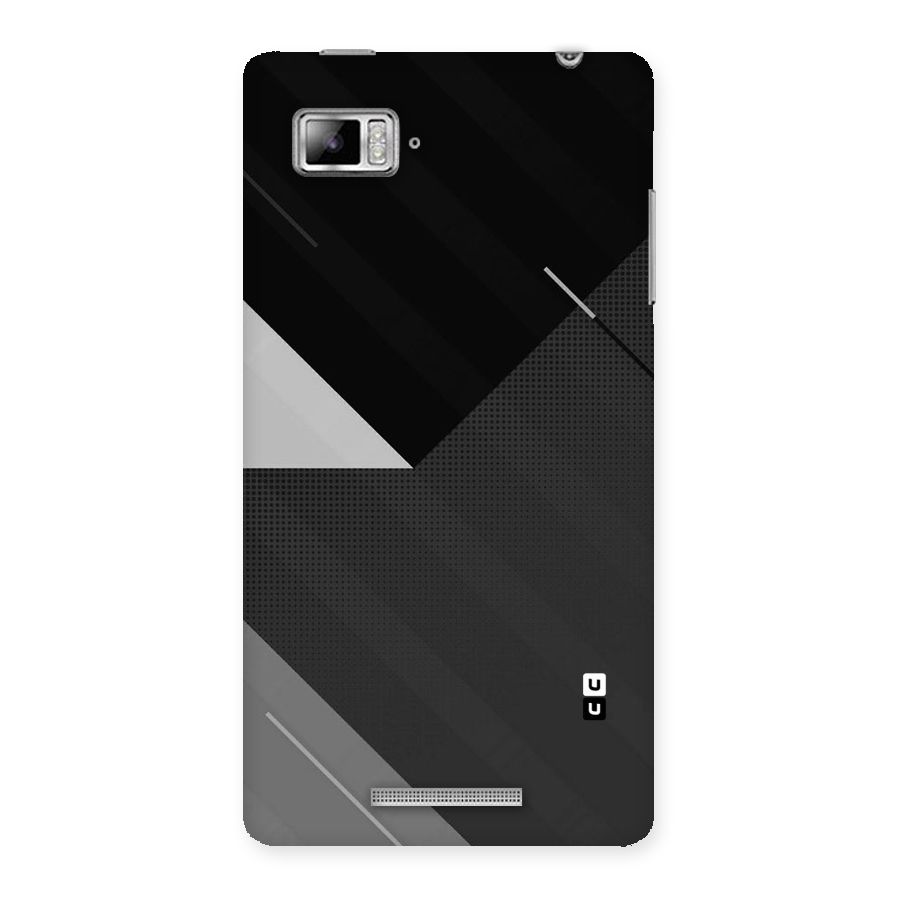 Slant Grey Back Case for Lenovo Vibe Z K910