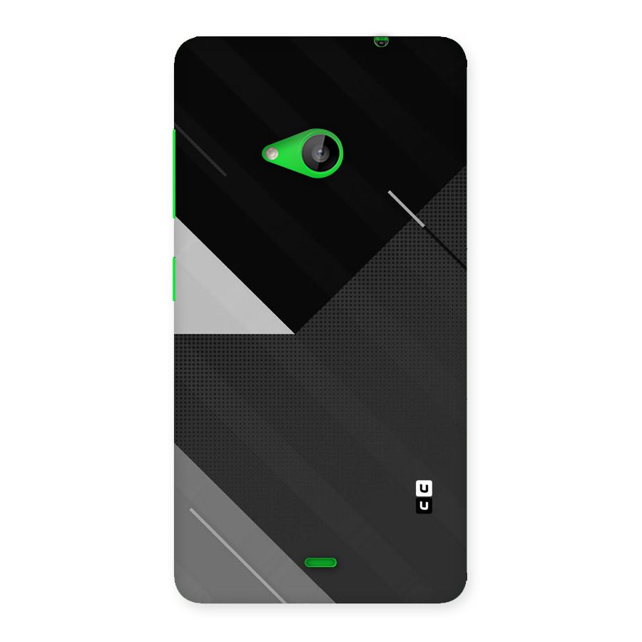 Slant Grey Back Case for Lumia 535