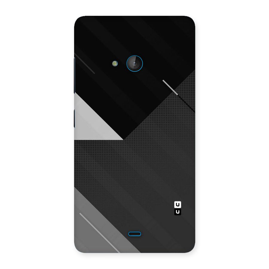 Slant Grey Back Case for Lumia 540