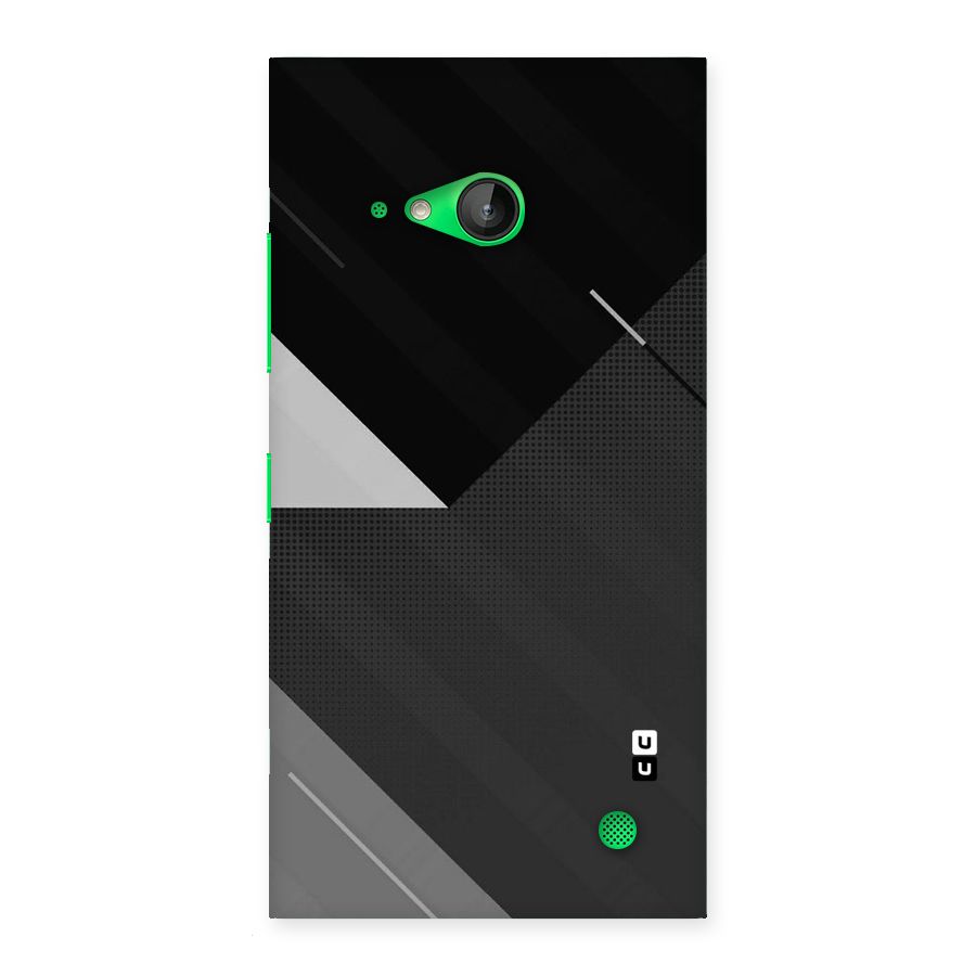 Slant Grey Back Case for Lumia 730