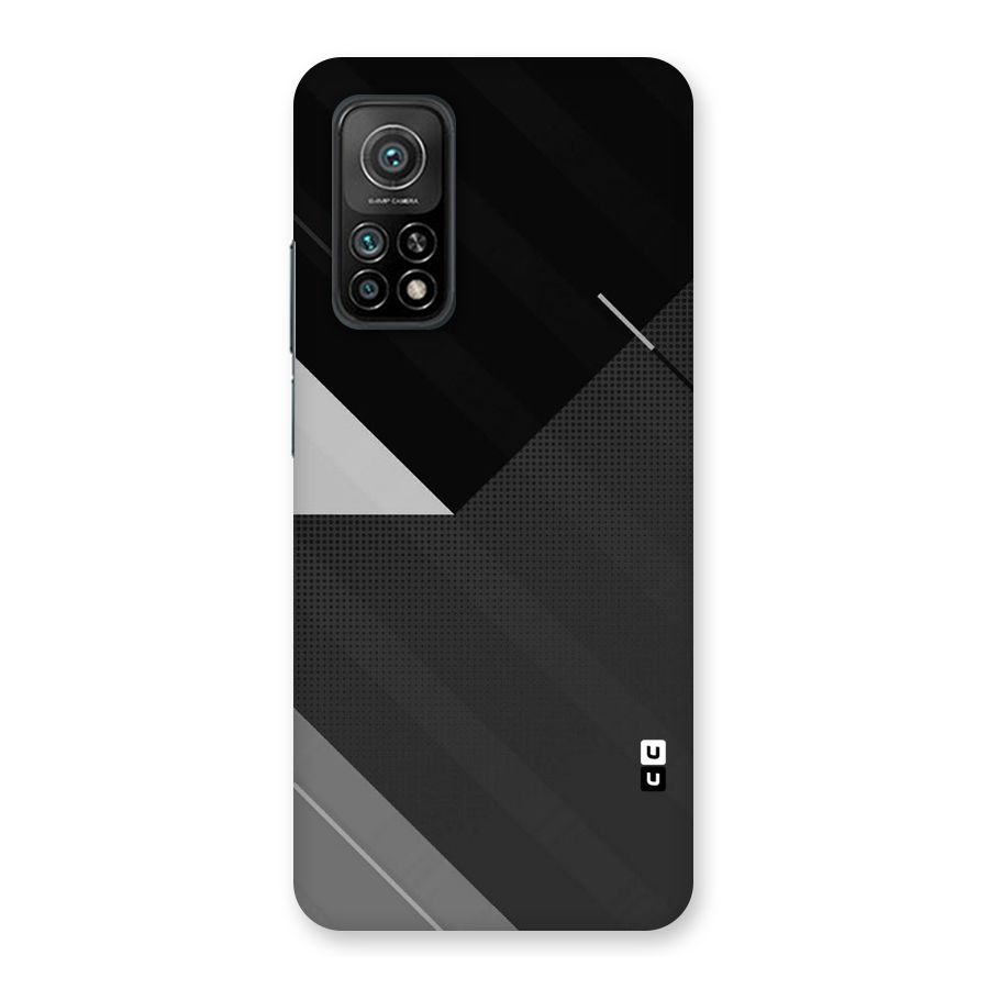 Slant Grey Back Case for Mi 10T 5G