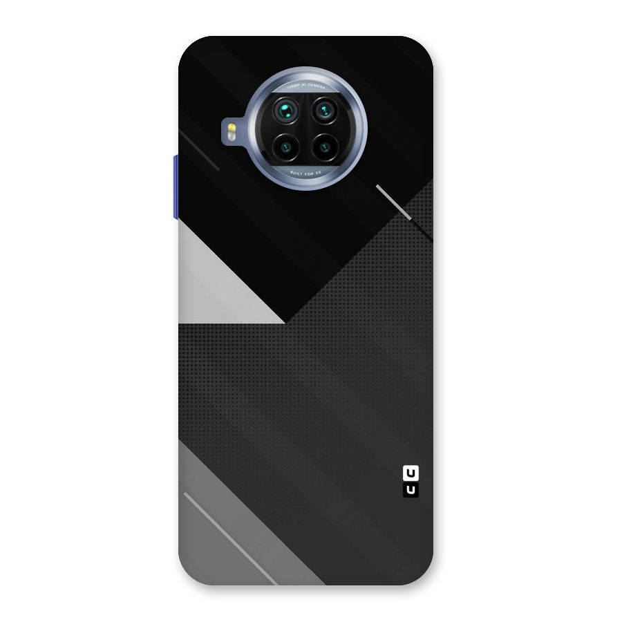 Slant Grey Back Case for Mi 10i