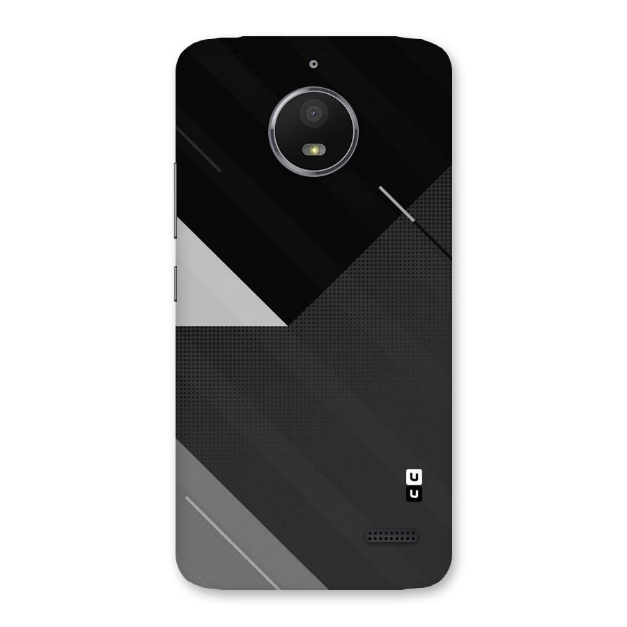Slant Grey Back Case for Moto E4