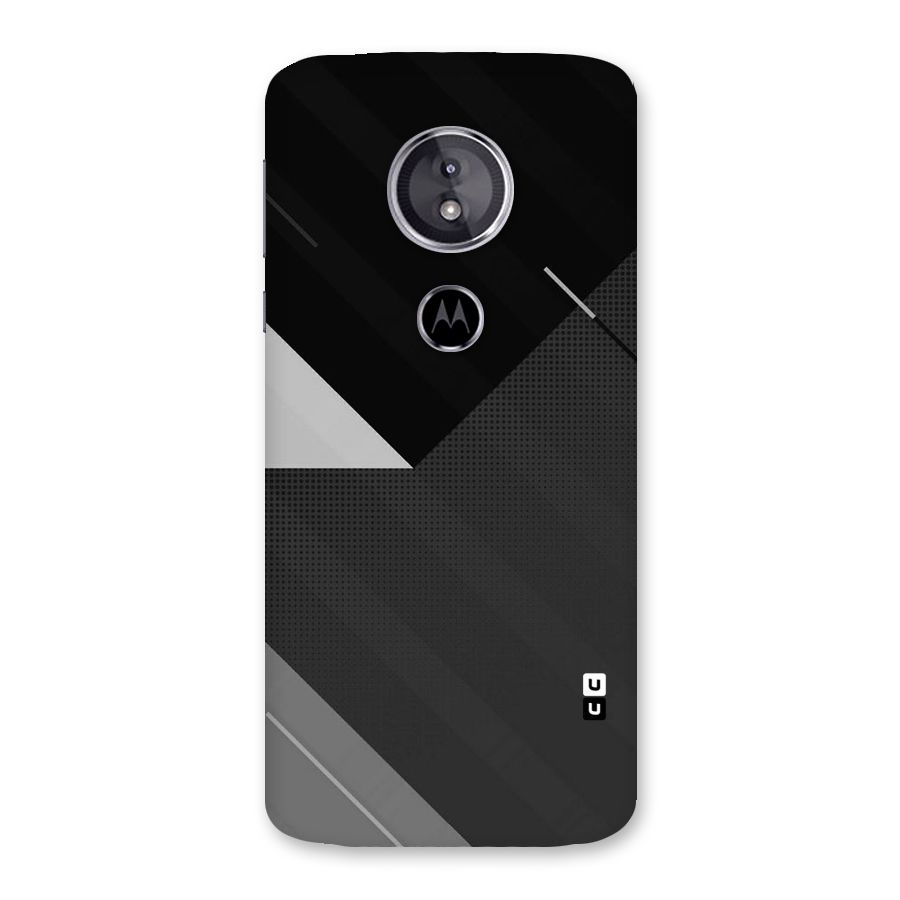 Slant Grey Back Case for Moto E5