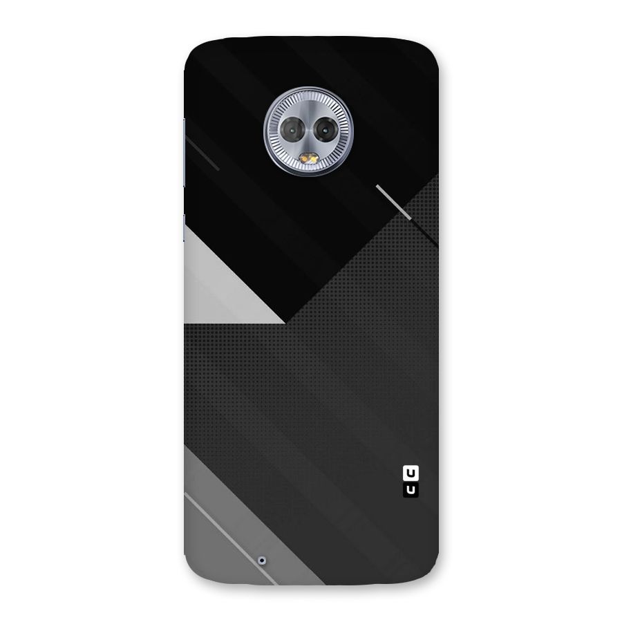 Slant Grey Back Case for Moto G6