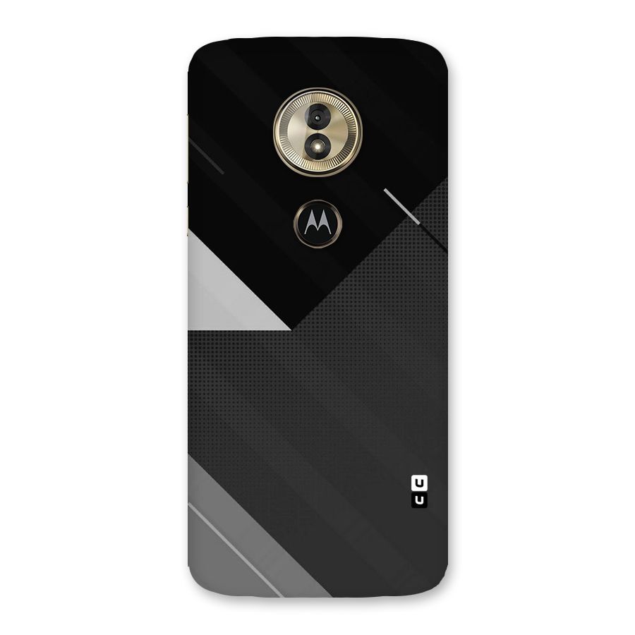 Slant Grey Back Case for Moto G6 Play