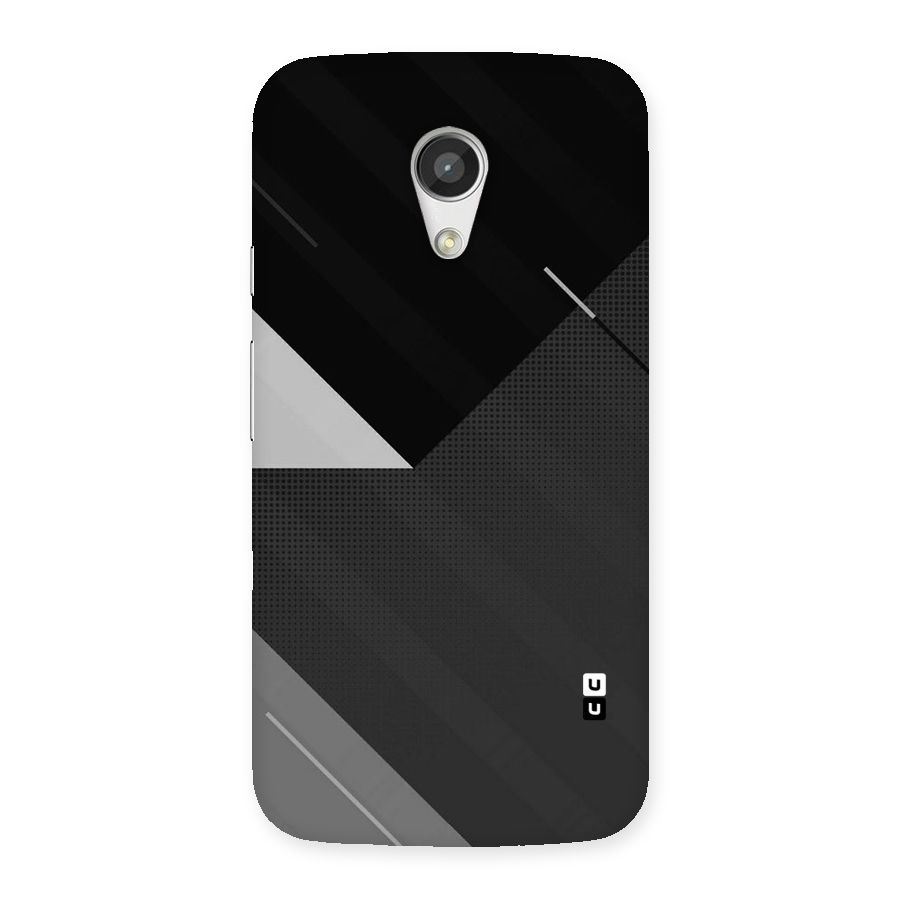 Slant Grey Back Case for Moto G 2nd Gen