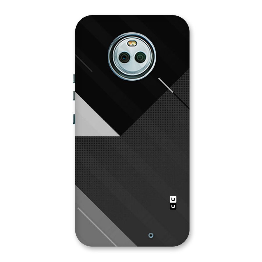Slant Grey Back Case for Moto X4