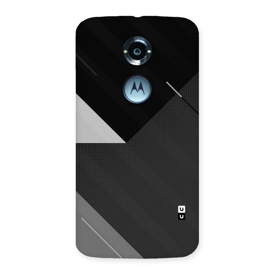 Slant Grey Back Case for Moto X 2nd Gen