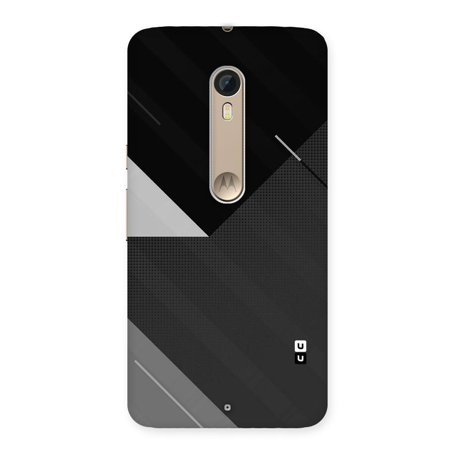 Slant Grey Back Case for Motorola Moto X Style