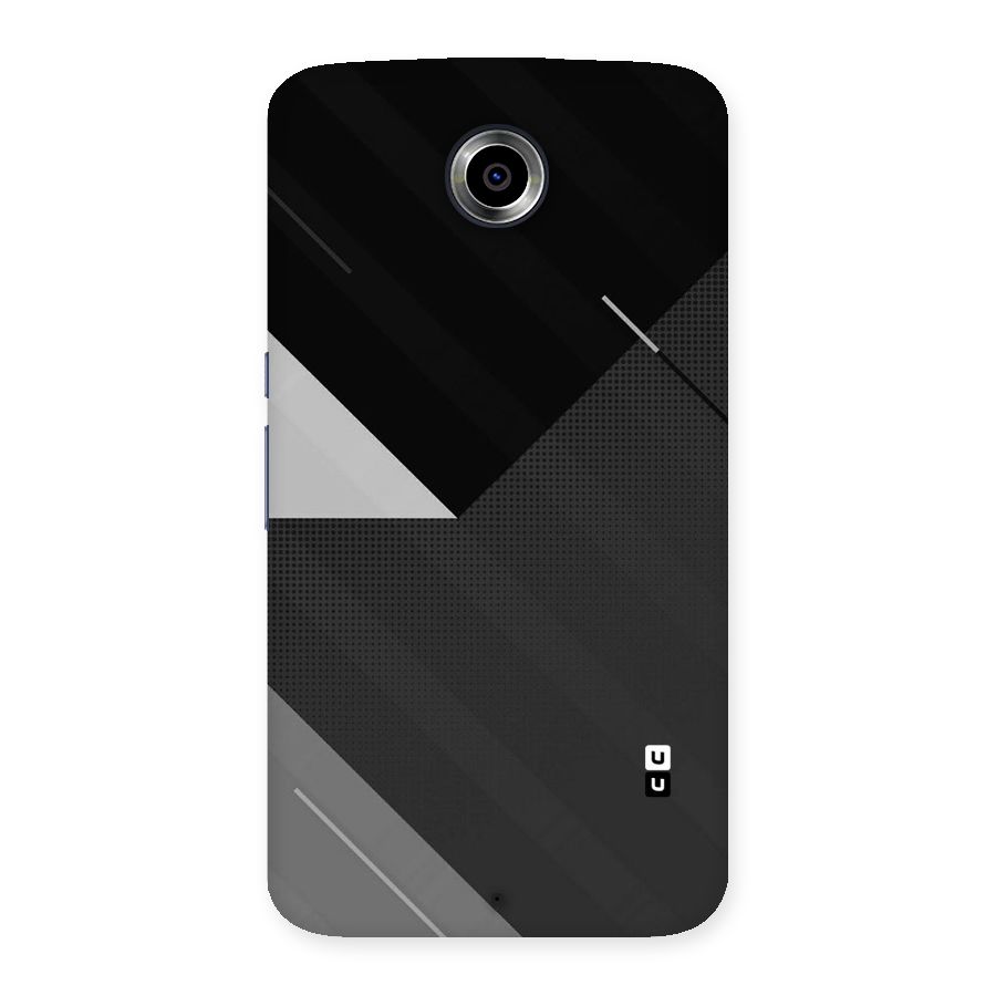 Slant Grey Back Case for Nexsus 6