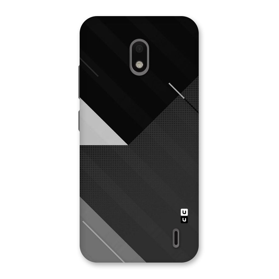 Slant Grey Back Case for Nokia 2.2