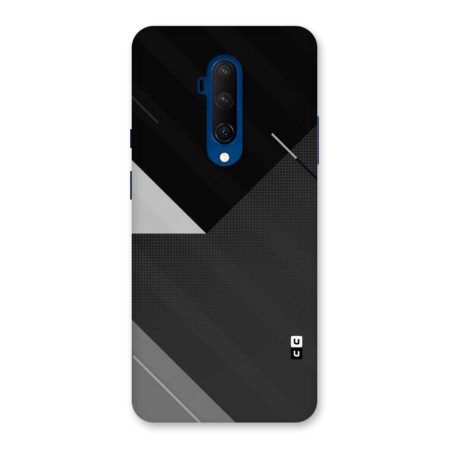 Slant Grey Back Case for OnePlus 7T Pro
