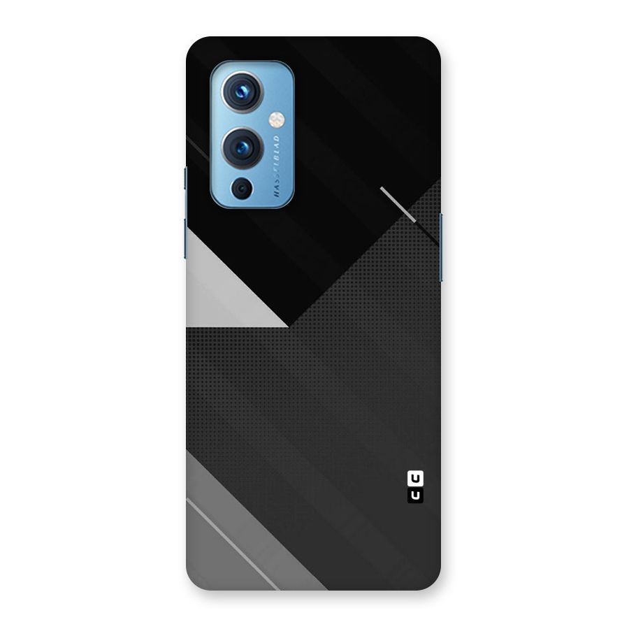 Slant Grey Back Case for OnePlus 9