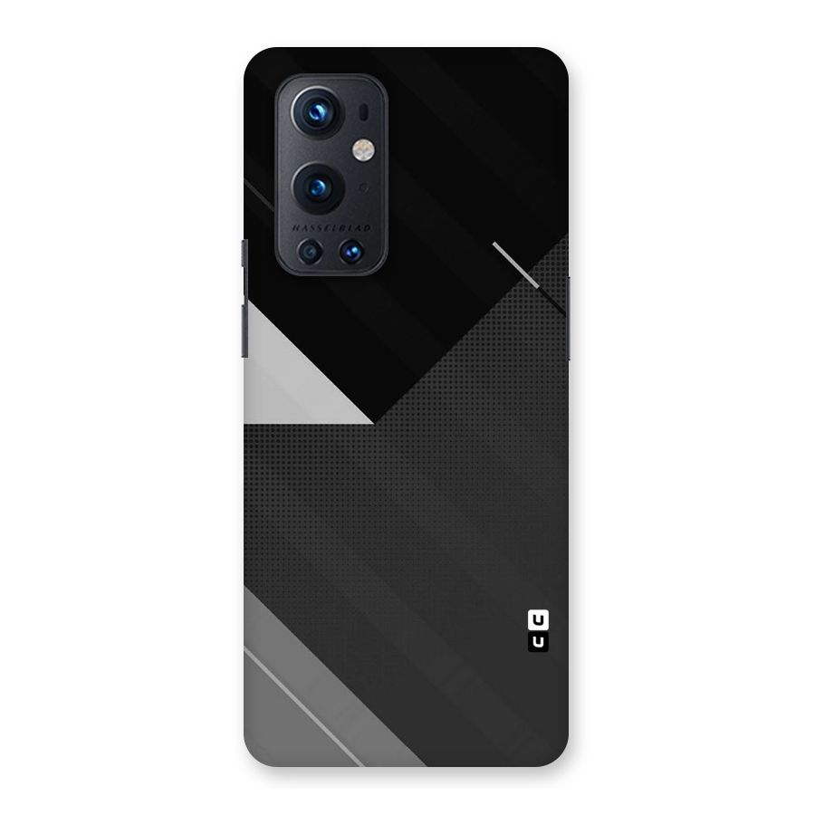 Slant Grey Back Case for OnePlus 9 Pro