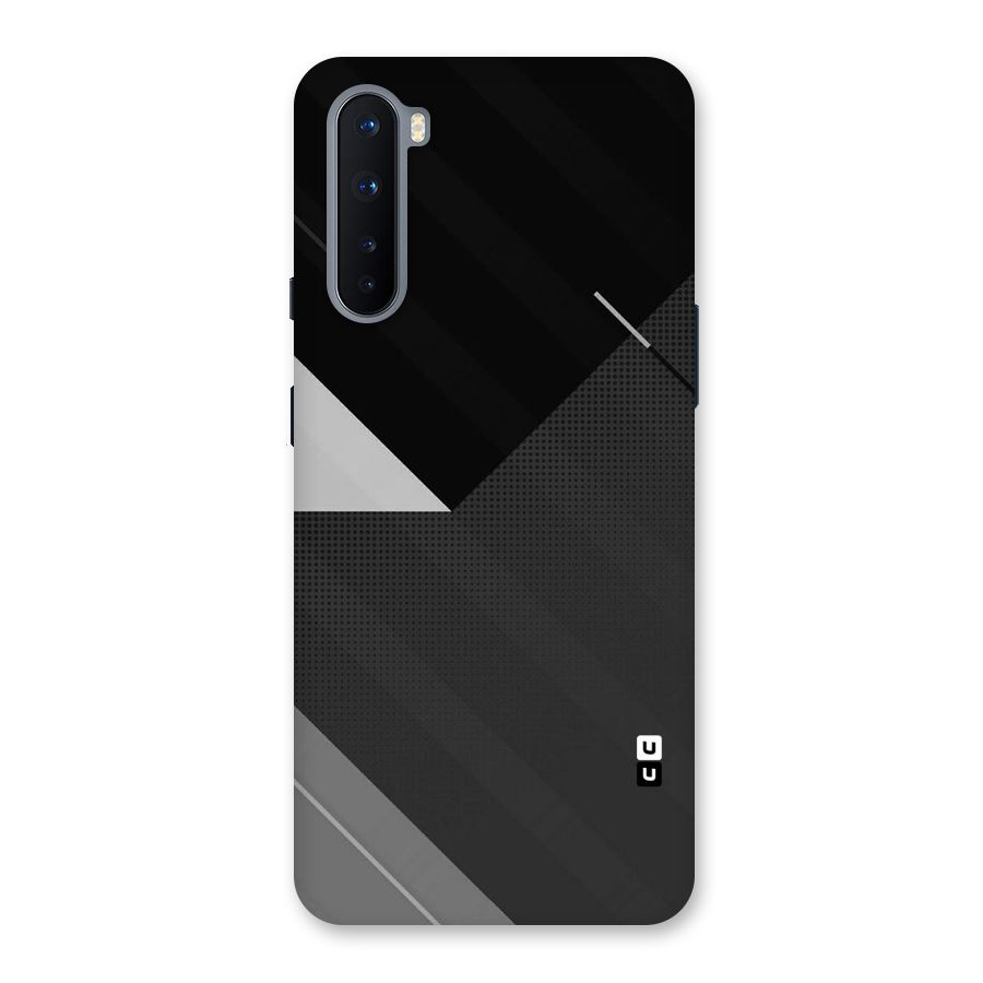 Slant Grey Back Case for OnePlus Nord