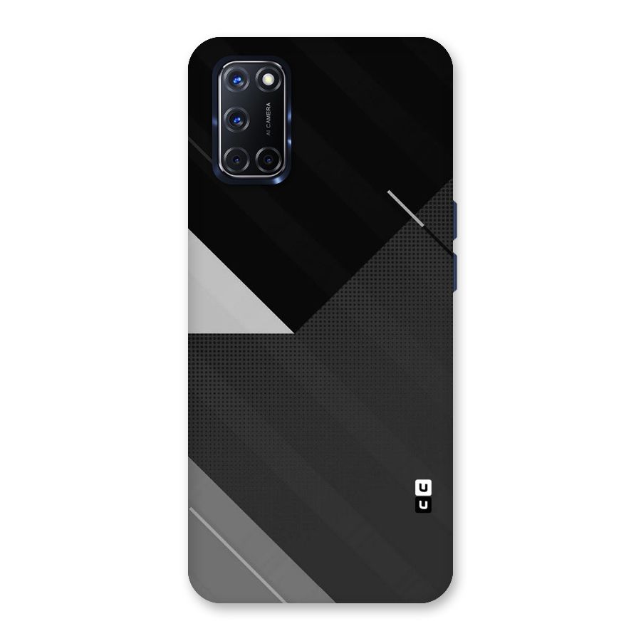 Slant Grey Back Case for Oppo A52