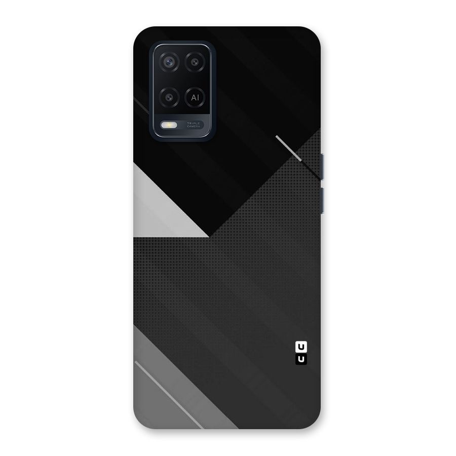 Slant Grey Back Case for Oppo A54