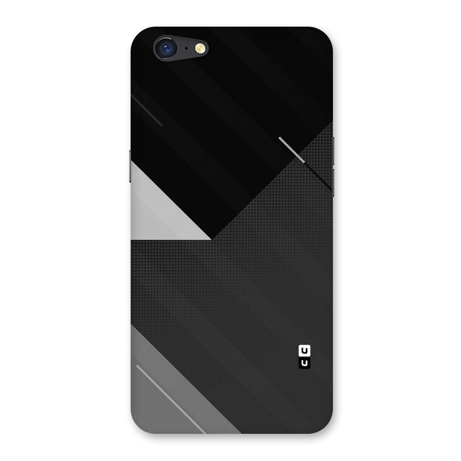 Slant Grey Back Case for Oppo A71