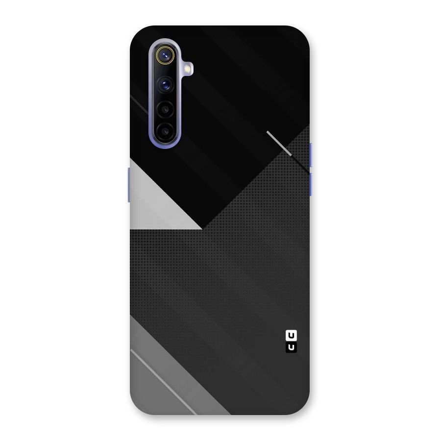 Slant Grey Back Case for Realme 6