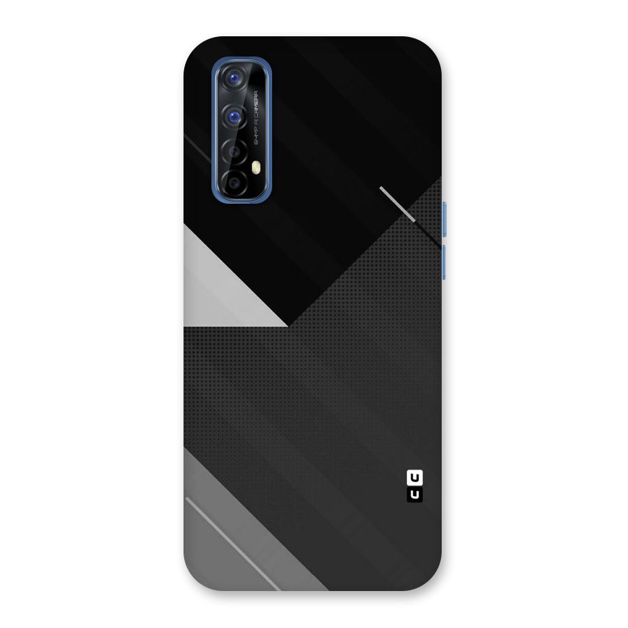 Slant Grey Back Case for Realme 7